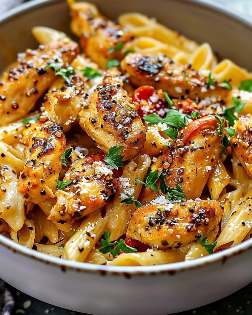 Honey Pepper Chicken Pasta