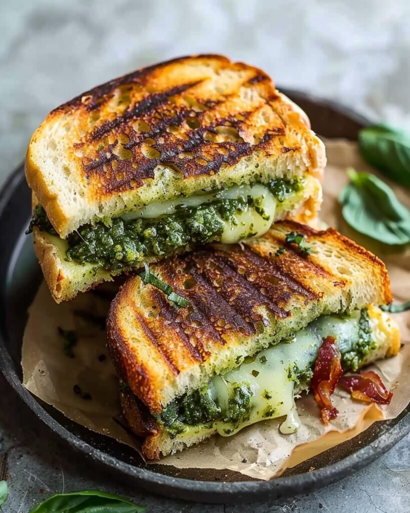 Pesto Grilled Cheese