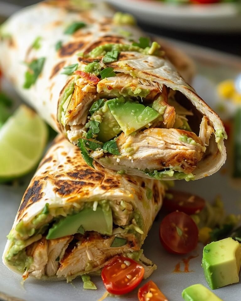 Chicken Avocado Wrap