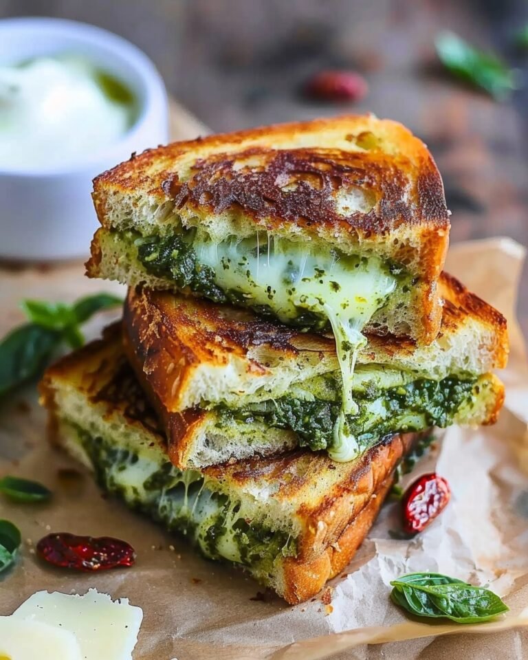 Pesto Grilled Cheese