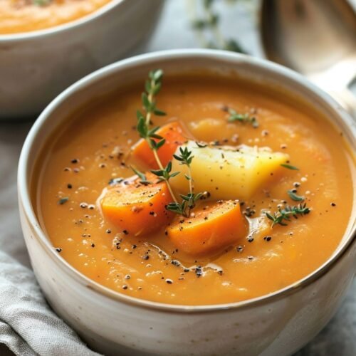 Roasted Winter Vegetable Soup