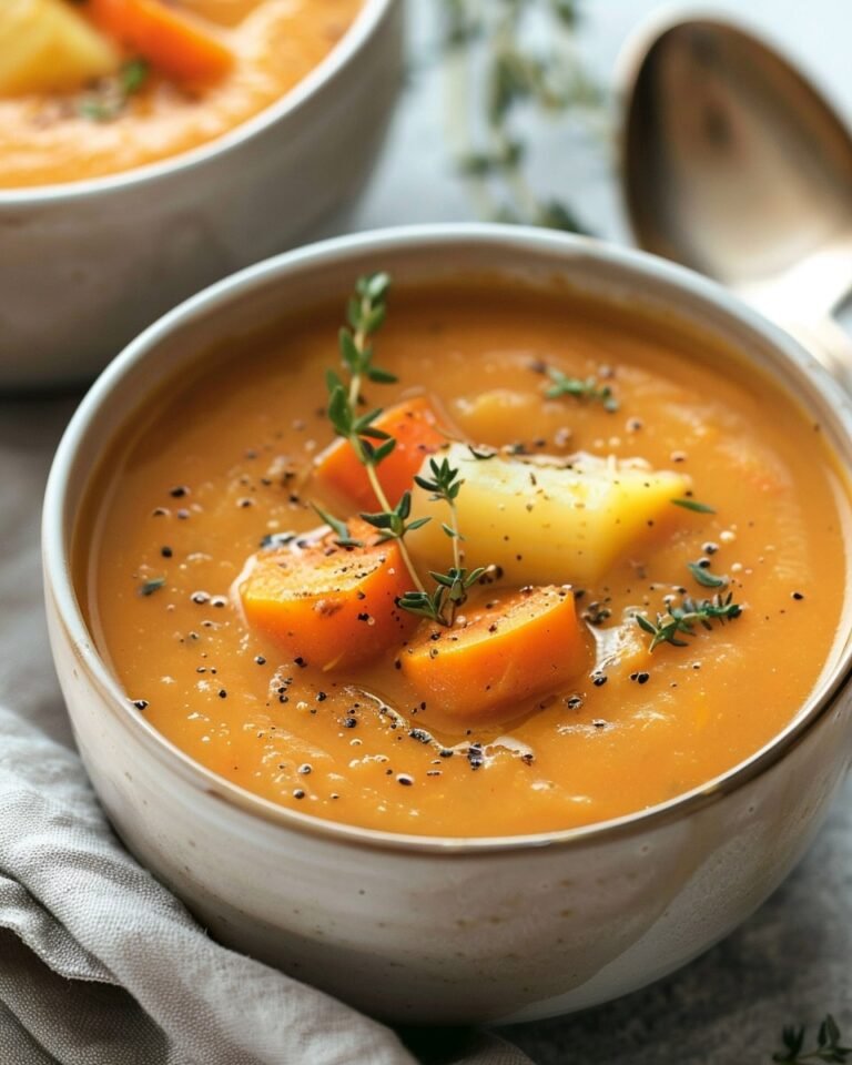 Roasted Winter Vegetable Soup