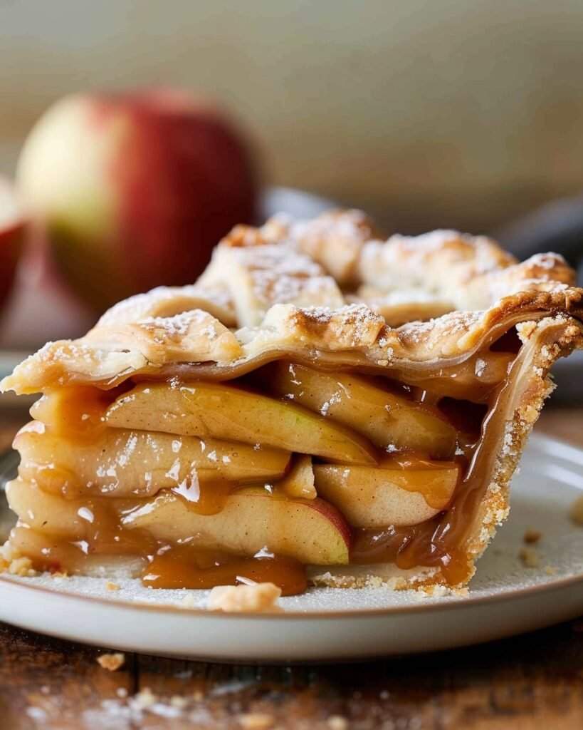 Salted Caramel Apple Pie