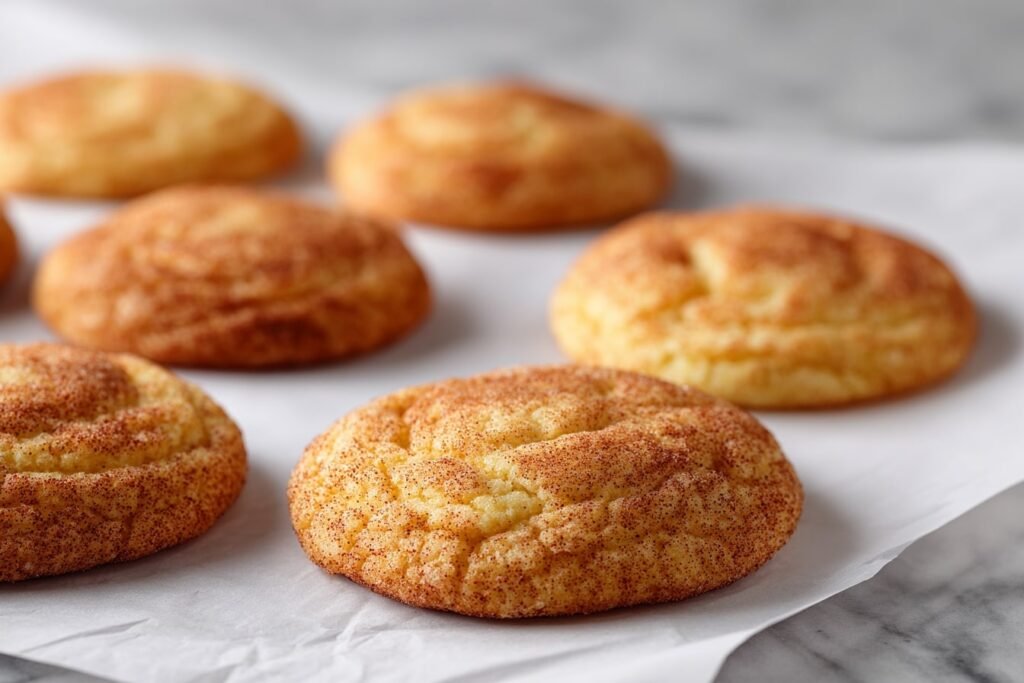 Snickerdoodle Cookies Process