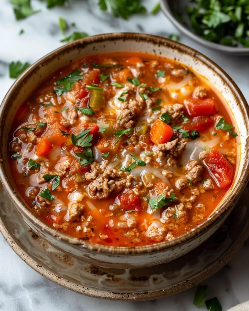 Stuffed Pepper Soup