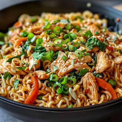 Chicken Ramen Stir Fry Recipe