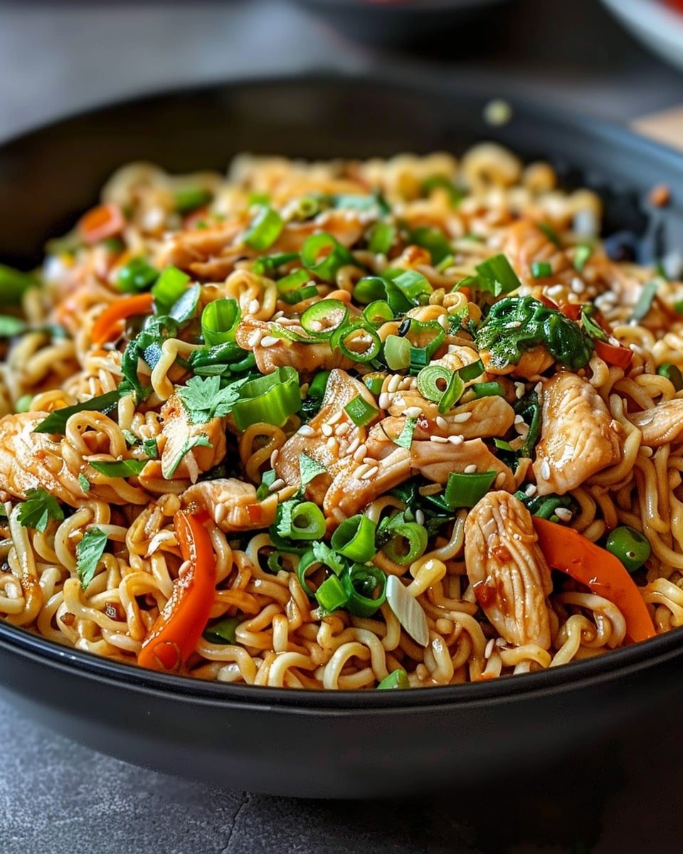Ramen Noodle Stir Fry with Chicken and Vegetables - Cook Yummy Recipes