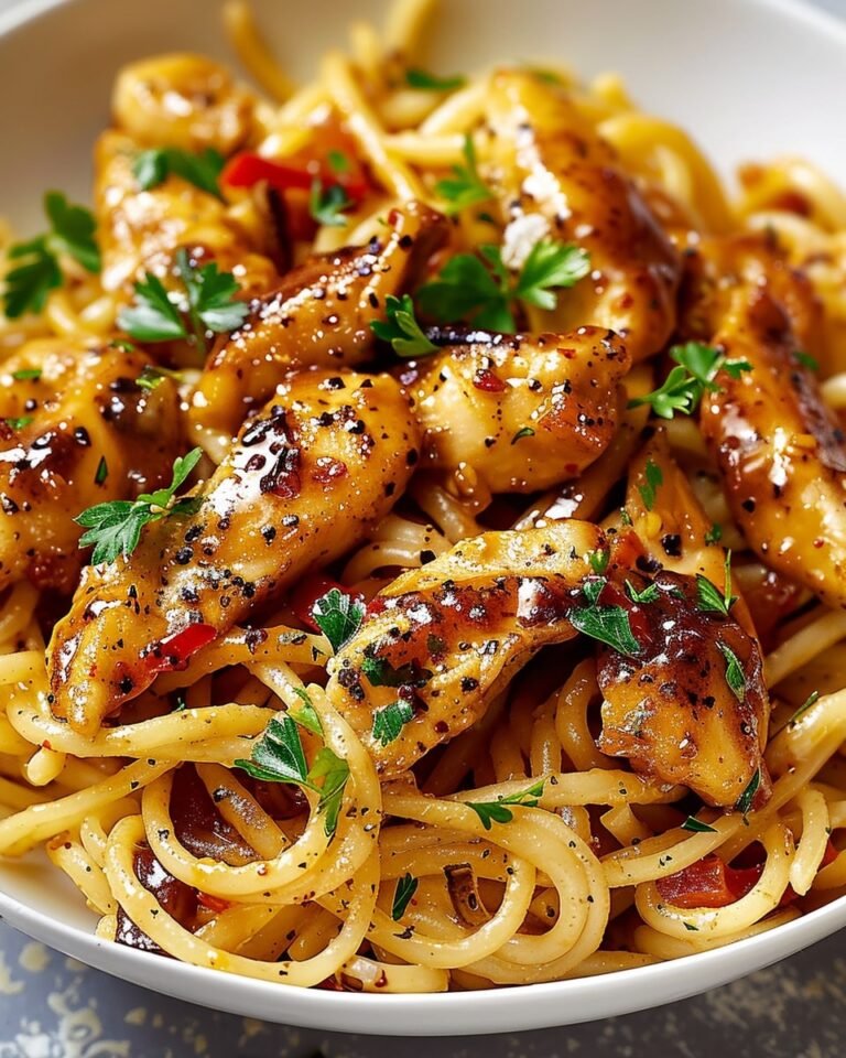 Honey Pepper Chicken Pasta