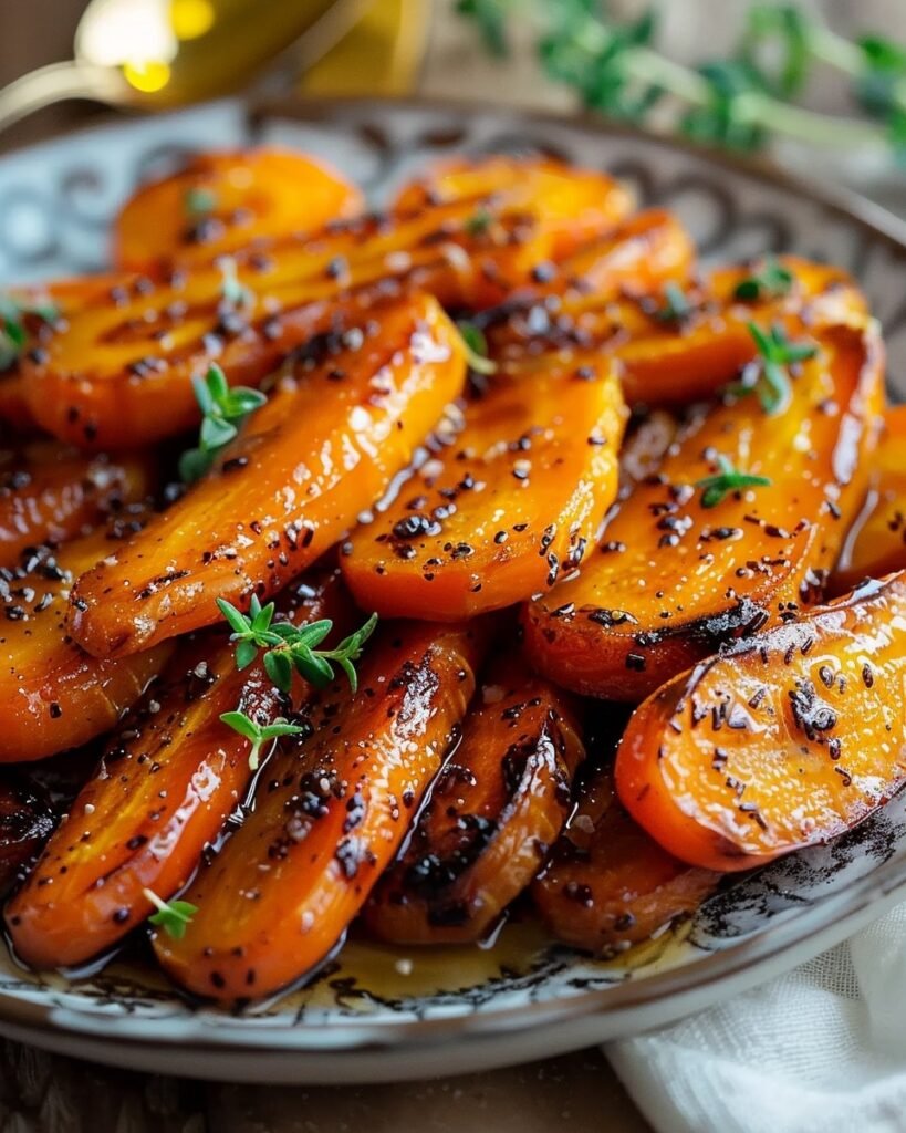 Sweet & Savory Honey Garlic Carrots