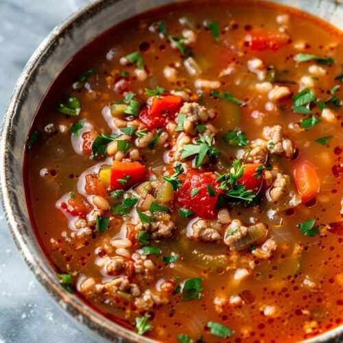 Stuffed Pepper Soup