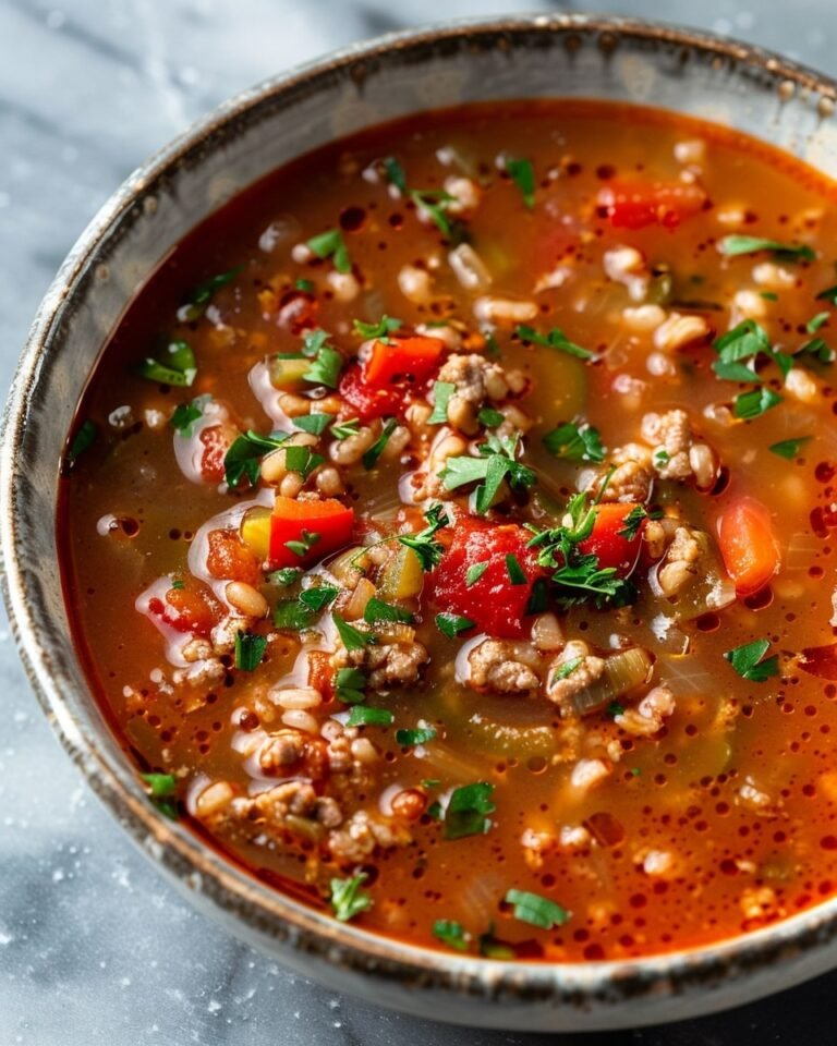 Stuffed Pepper Soup