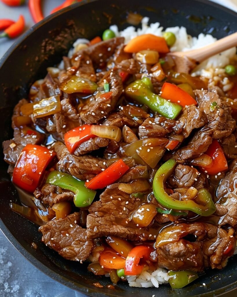 Chinese Pepper Steak 