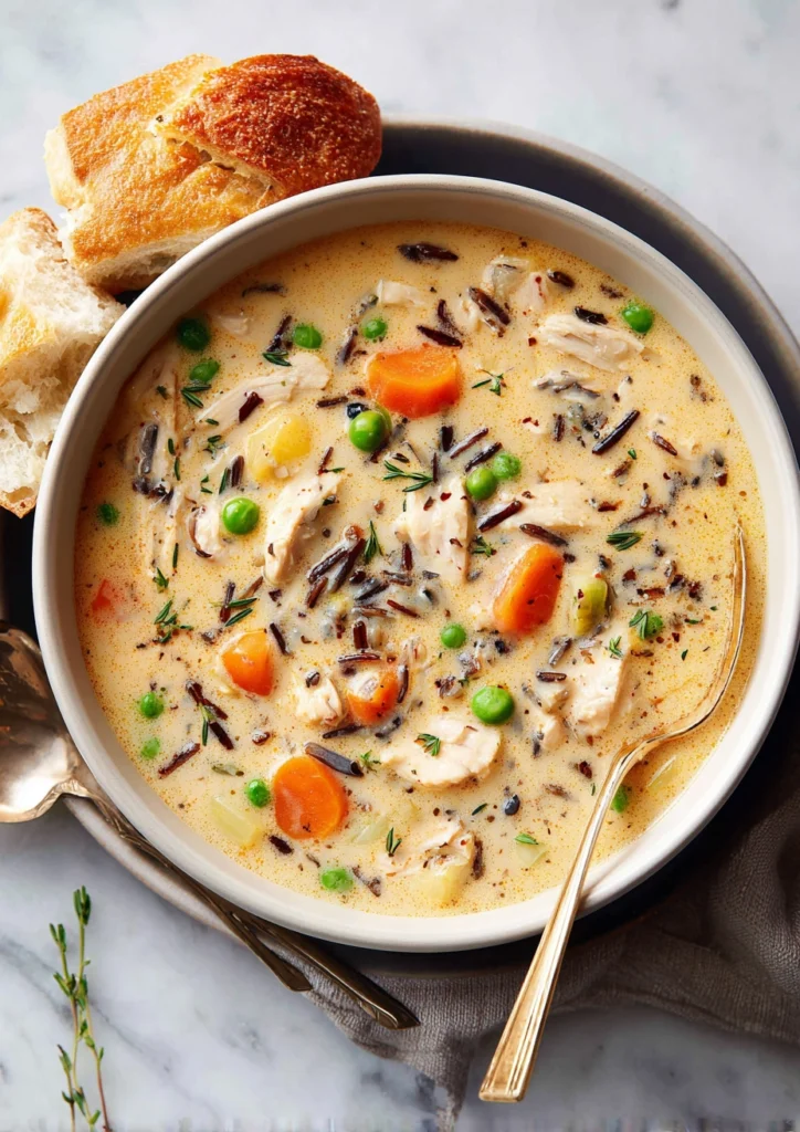 Cozy Winter Wild Rice Soup