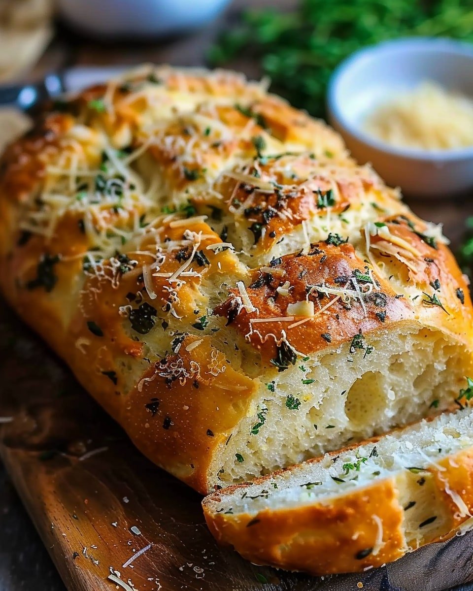 Garlic Parmesan Herb Bread