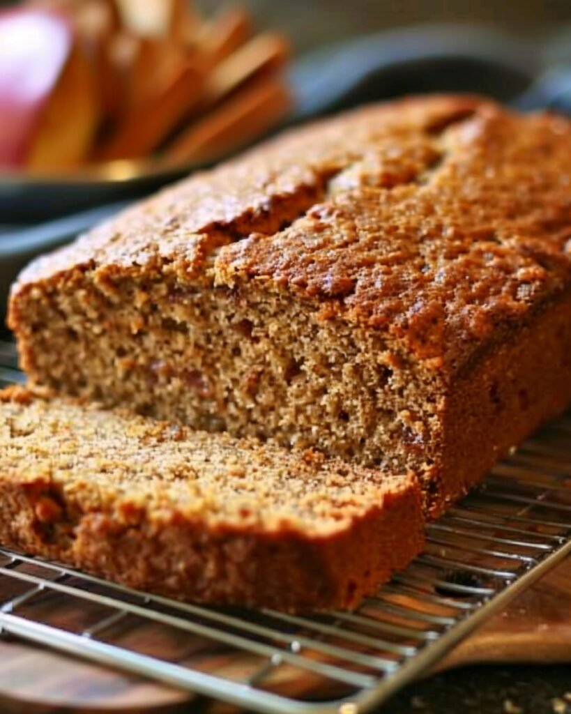 Spiced Applesauce Bread