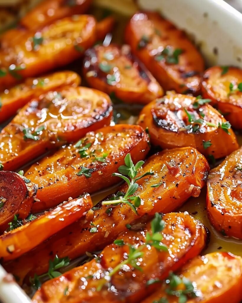 Sweet & Savory Honey Garlic Carrots
