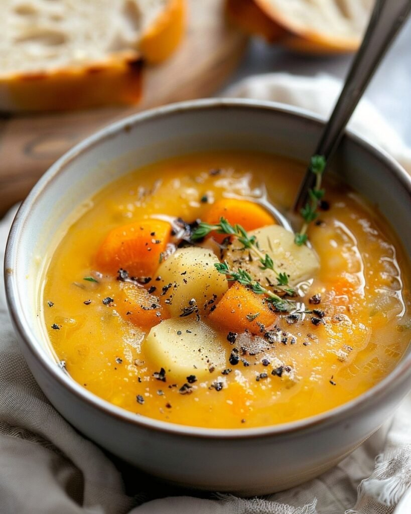 Roasted Winter Vegetable Soup