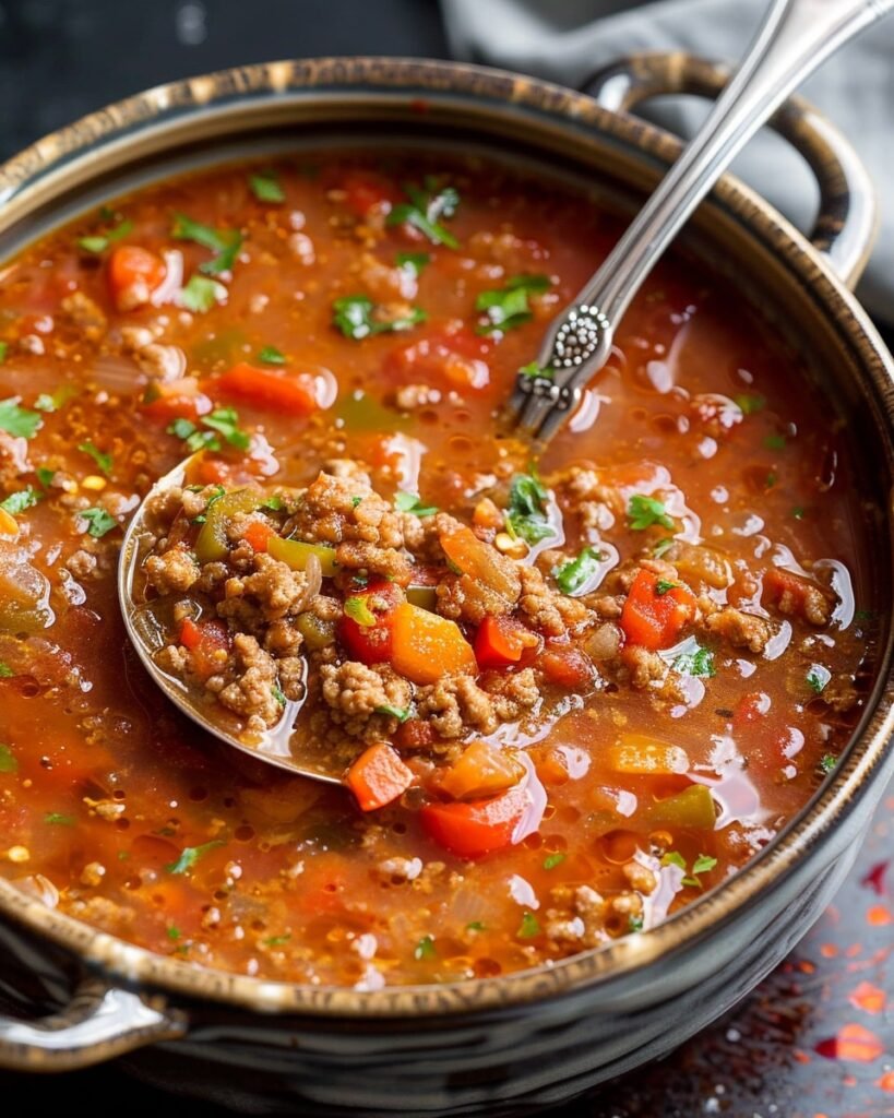 Stuffed Pepper Soup