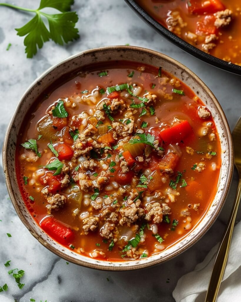 Stuffed Pepper Soup