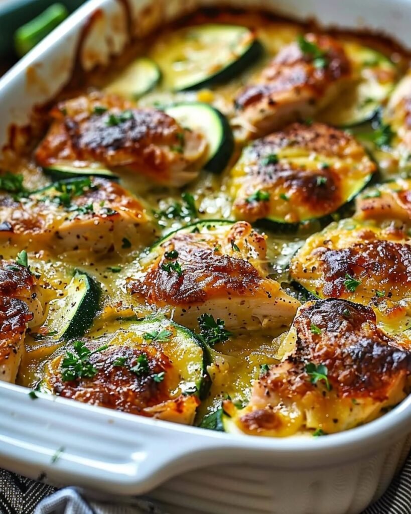 Chicken Zucchini Bake Recipe