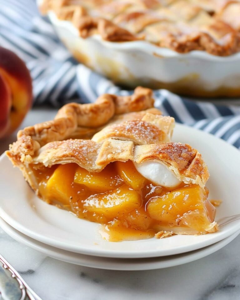 peach pie recipe