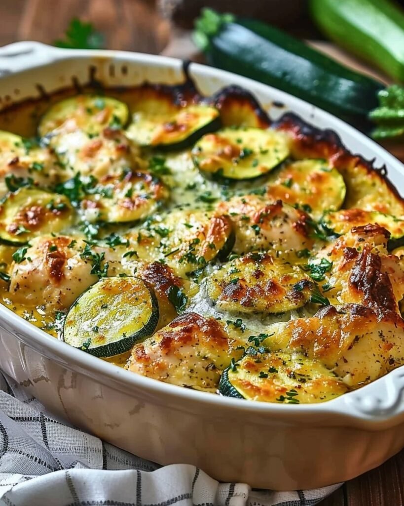 Chicken Zucchini Bake Recipe