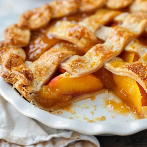 peach pie recipe