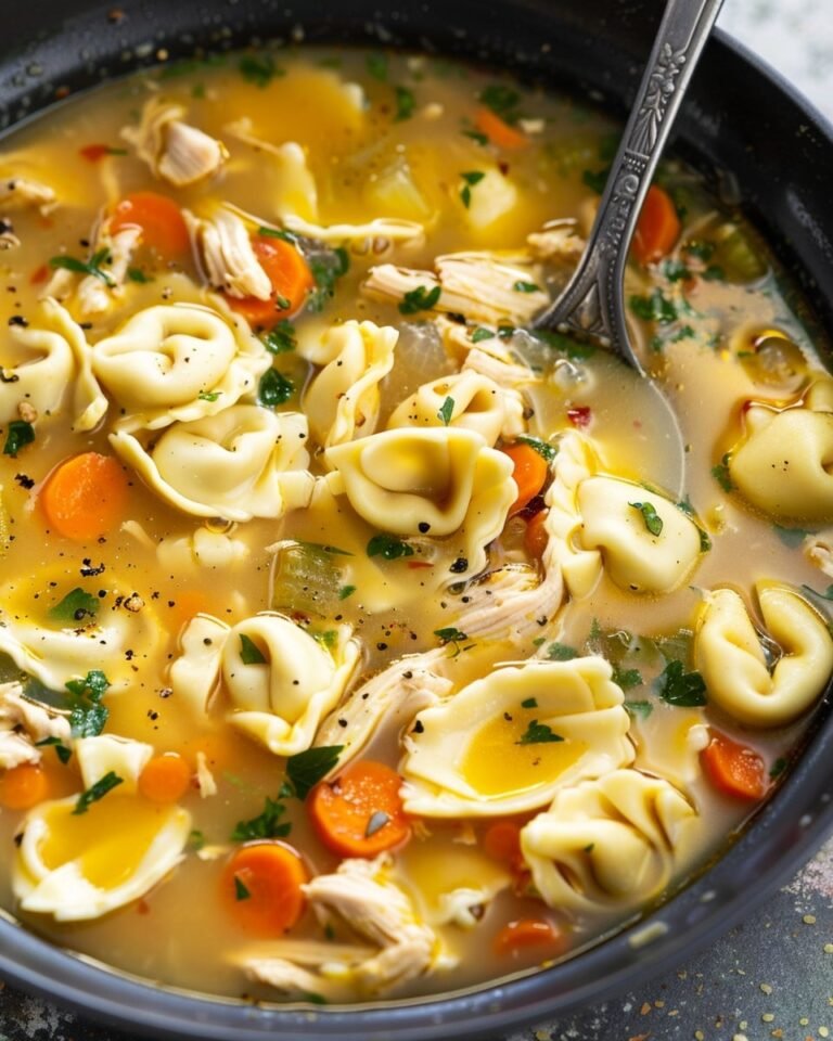 Chicken Tortellini Soup
