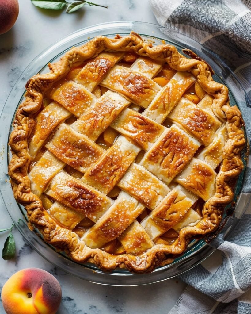 peach pie recipe