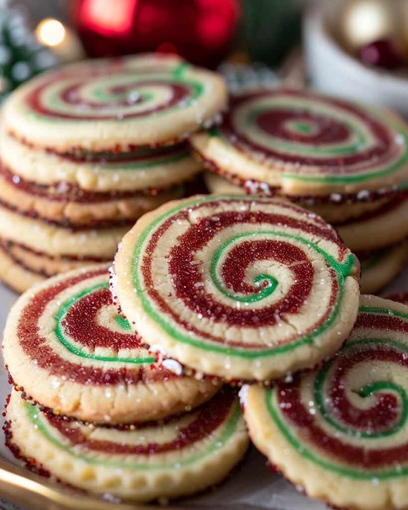 Holiday Pinwheel Cookies