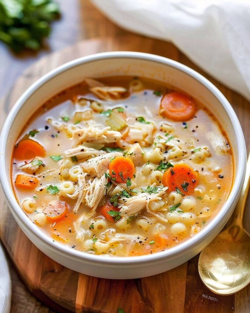 Sicilian Chicken Soup