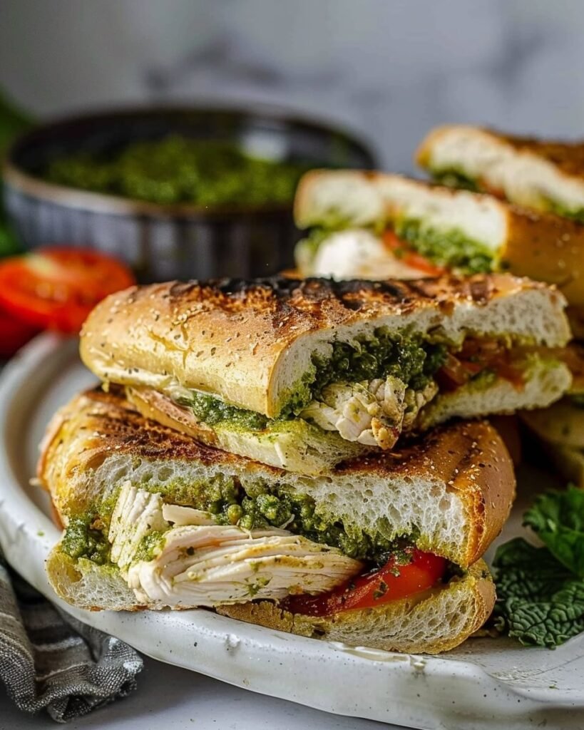 Chicken Pesto Sandwich