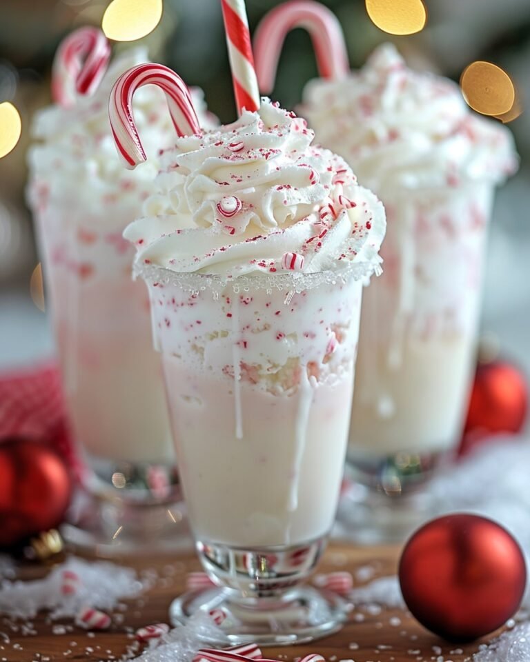 Festive Peppermint Holiday Float