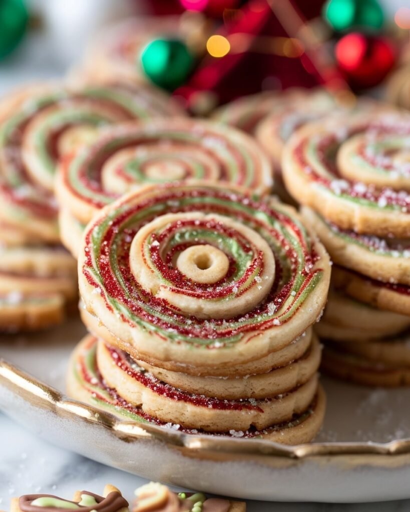 Holiday Pinwheel Cookies