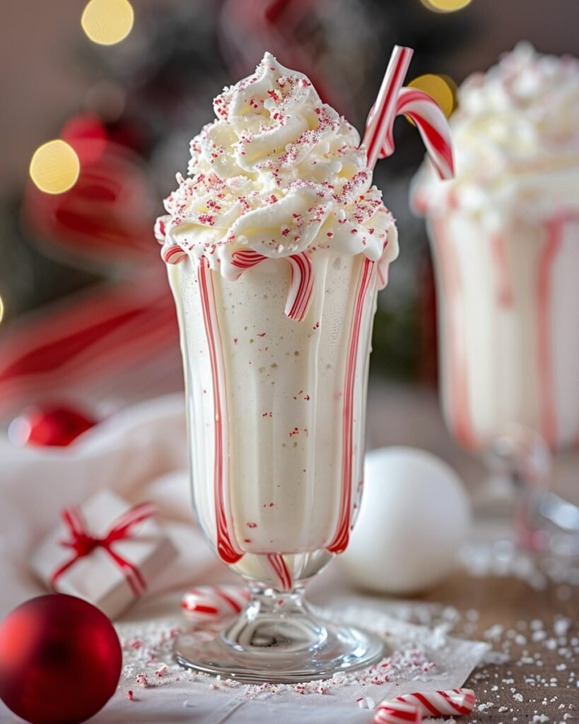 Festive Peppermint Holiday Float