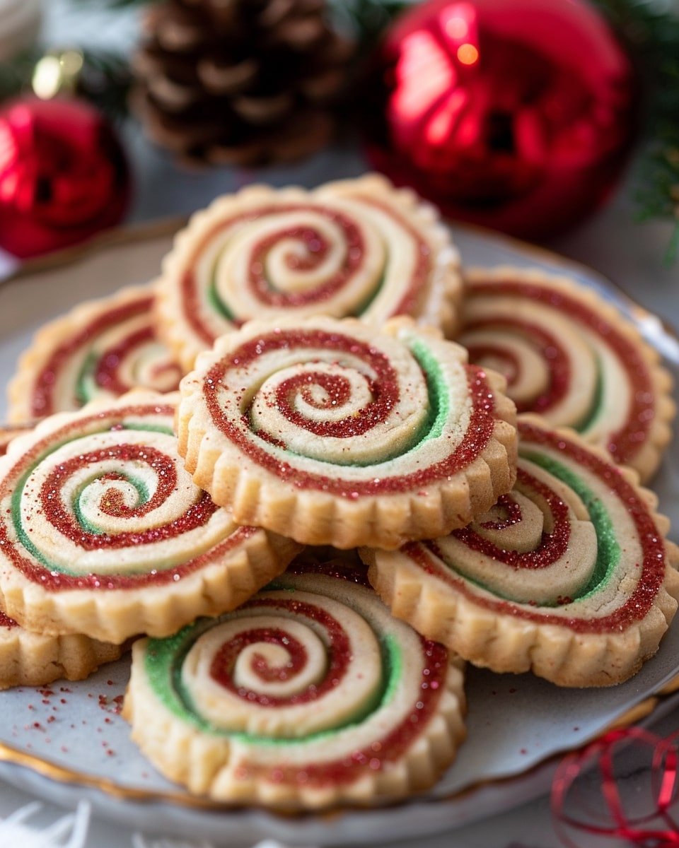 Holiday Pinwheel Cookies