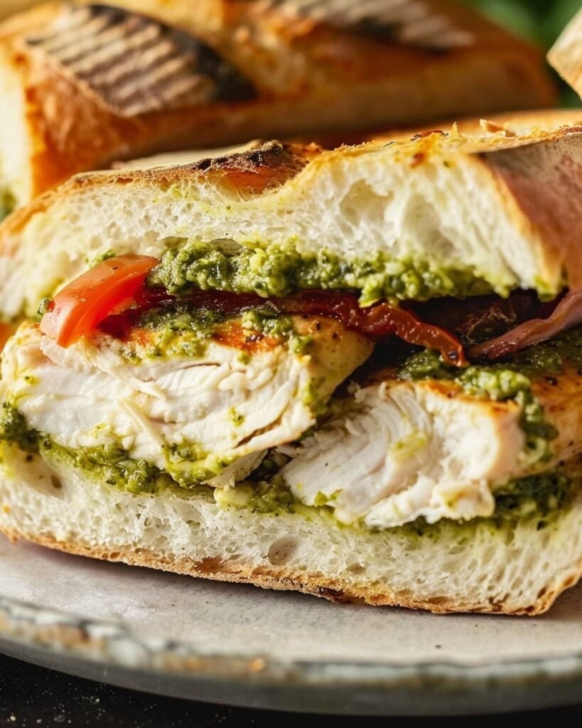 Chicken Pesto Sandwich