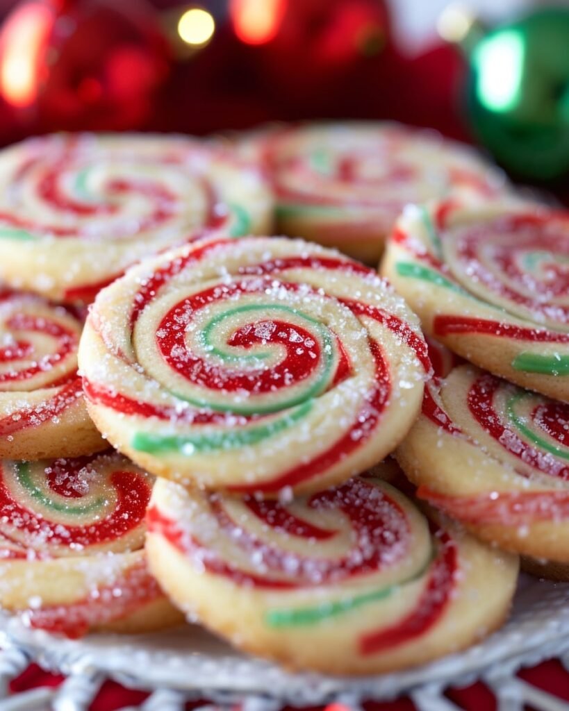 Holiday Pinwheel Cookies