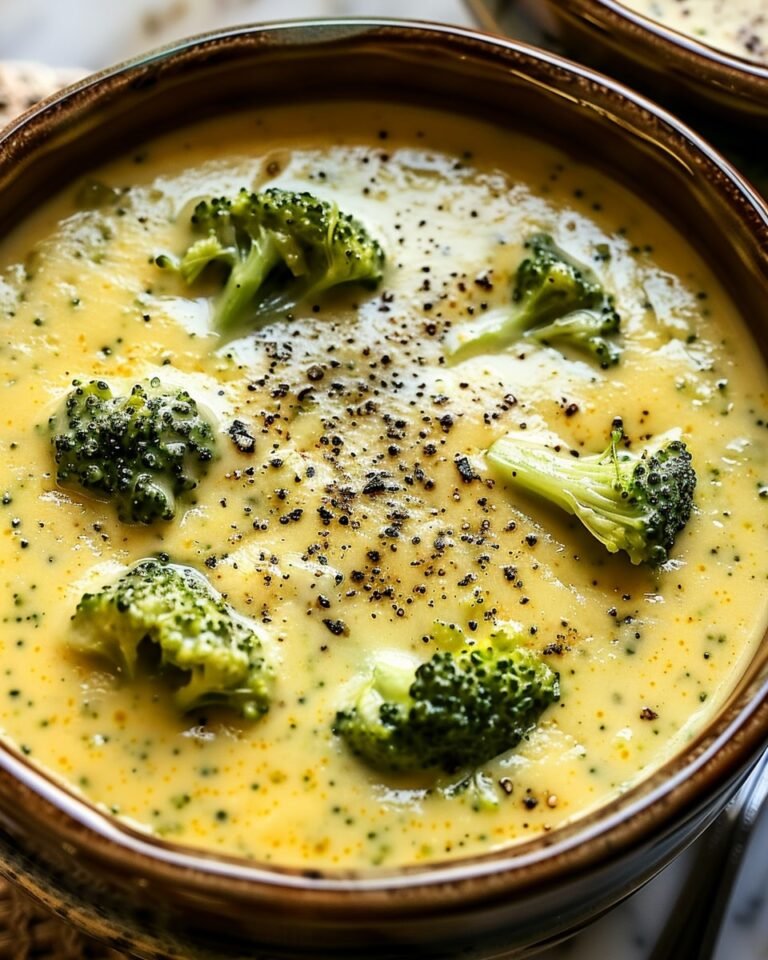 Crockpot Broccoli Cheese Soup
