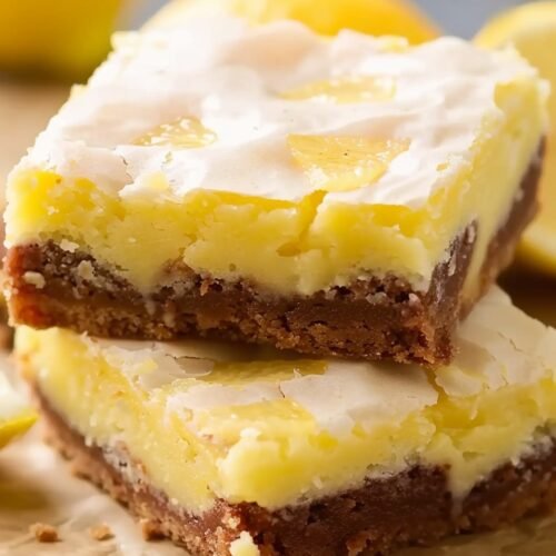 Lemon Brownies Recipe