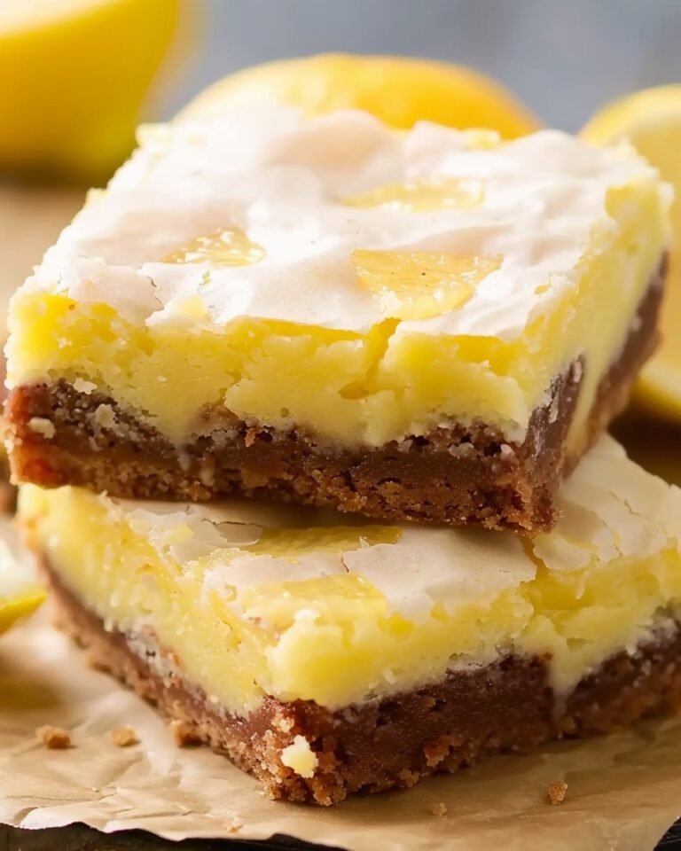Lemon Brownies Recipe