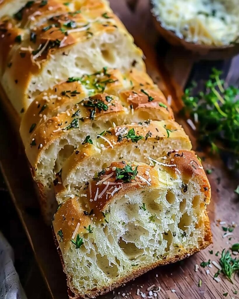  Garlic Parmesan Herb Bread