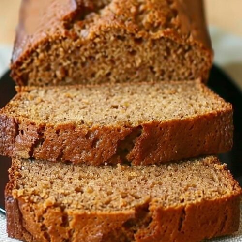 Spiced Applesauce Bread