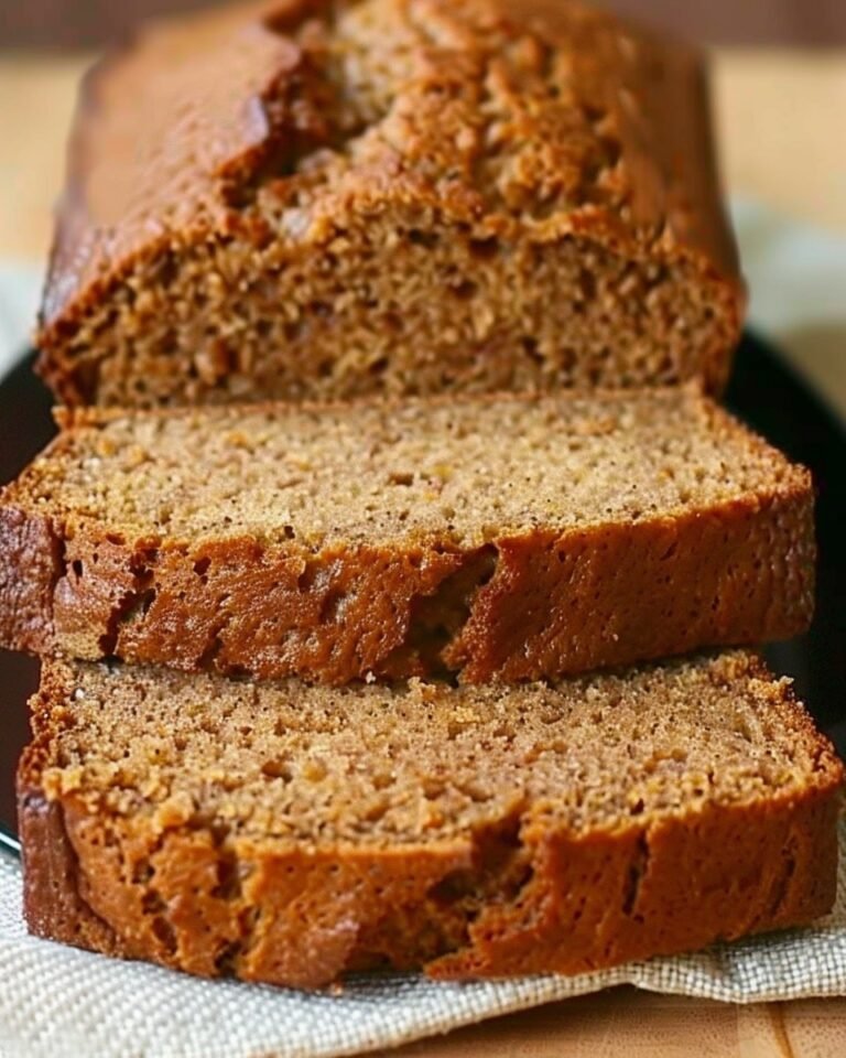 Spiced Applesauce Bread