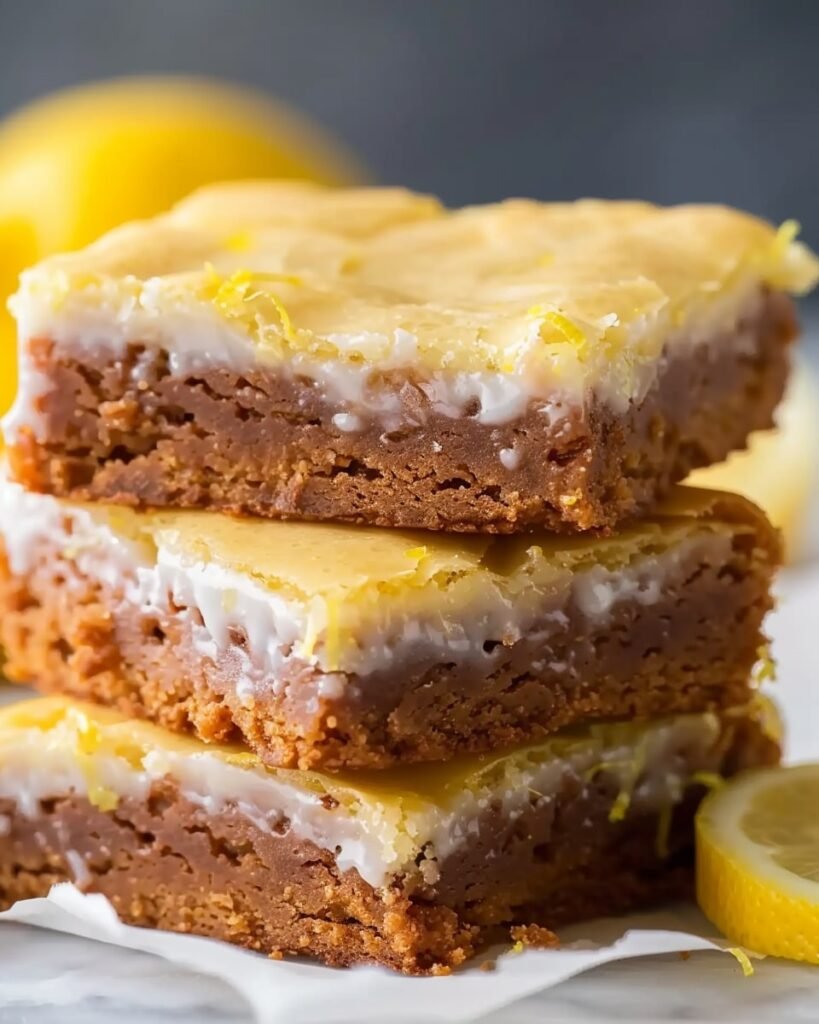 Lemon Brownies Recipe