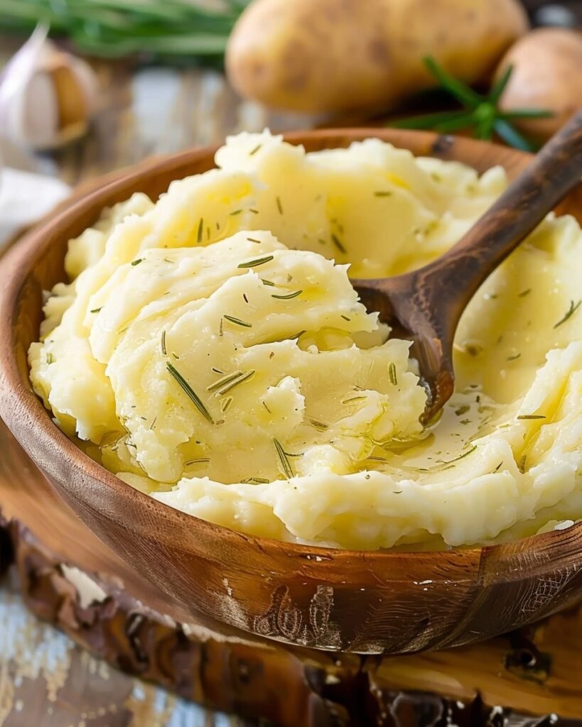 Garlic Rosemary Mashed Potatoes