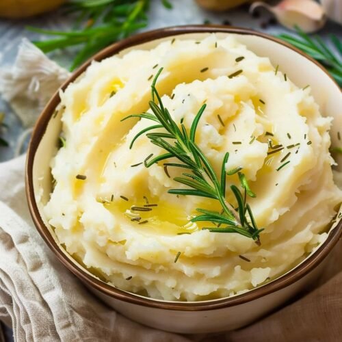 Garlic Rosemary Mashed Potatoes