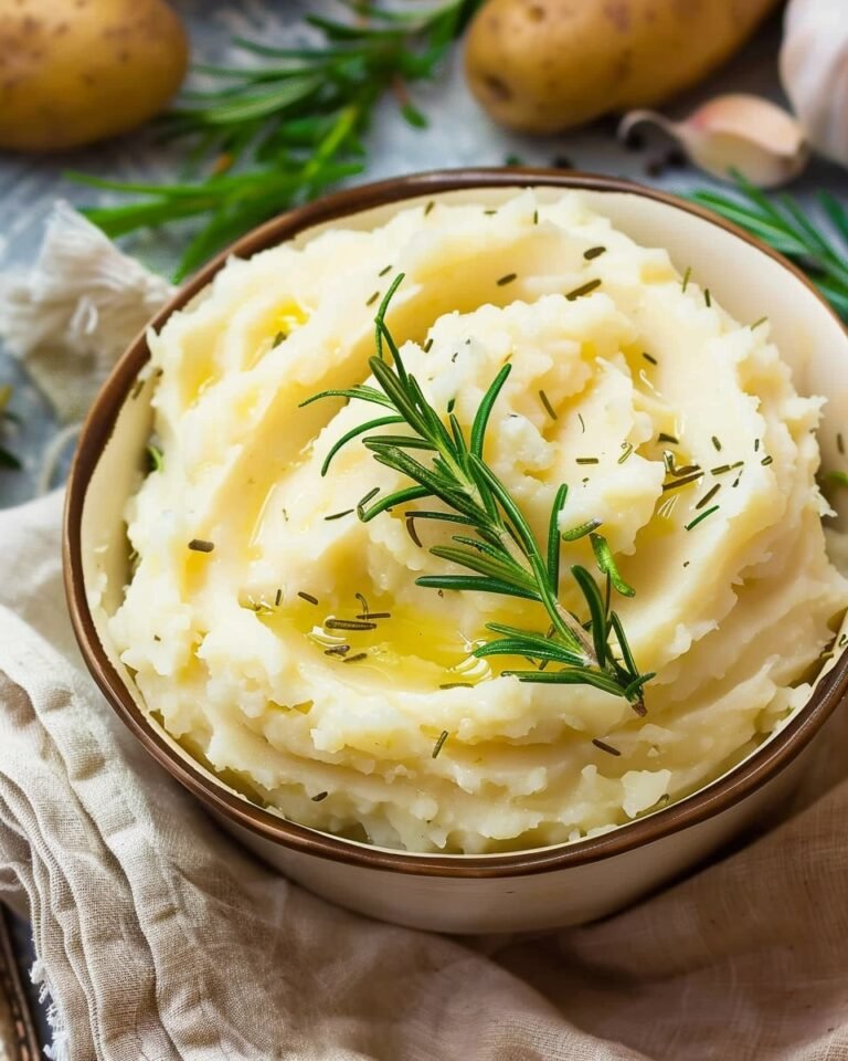Garlic Rosemary Mashed Potatoes