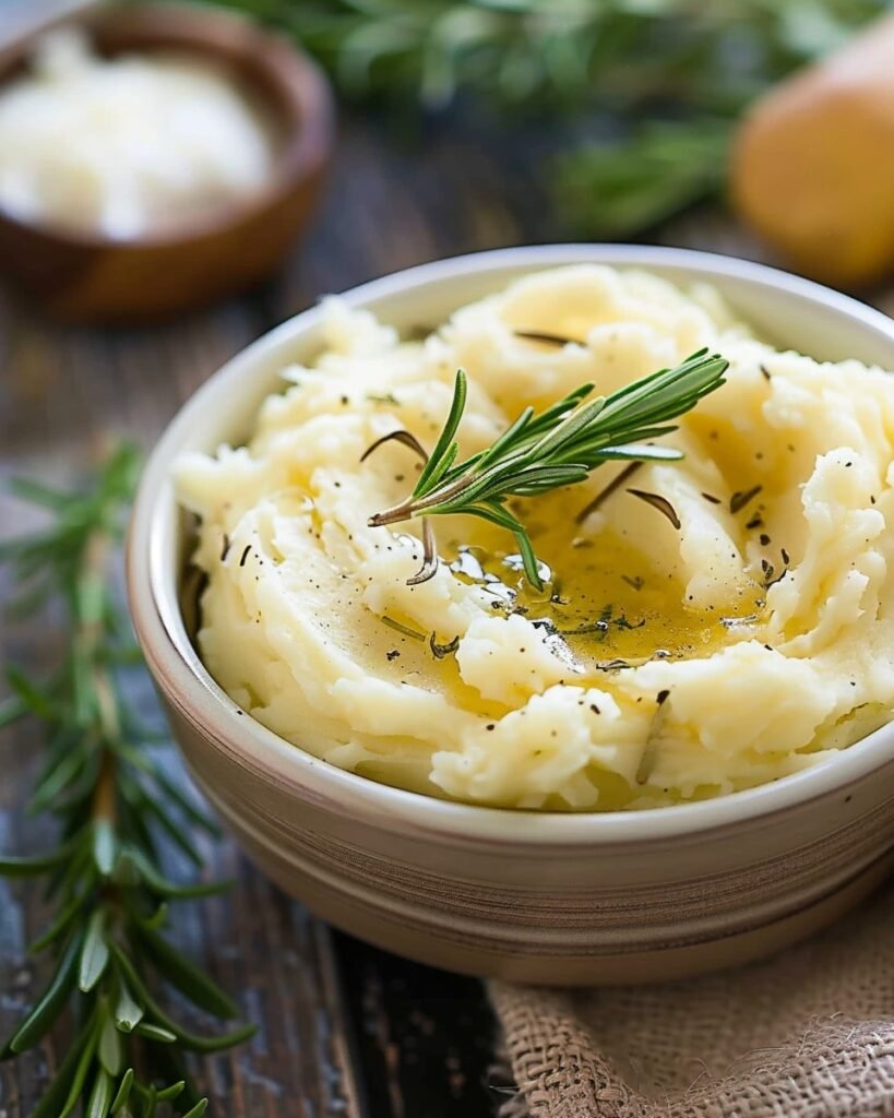 Garlic Rosemary Mashed Potatoes
