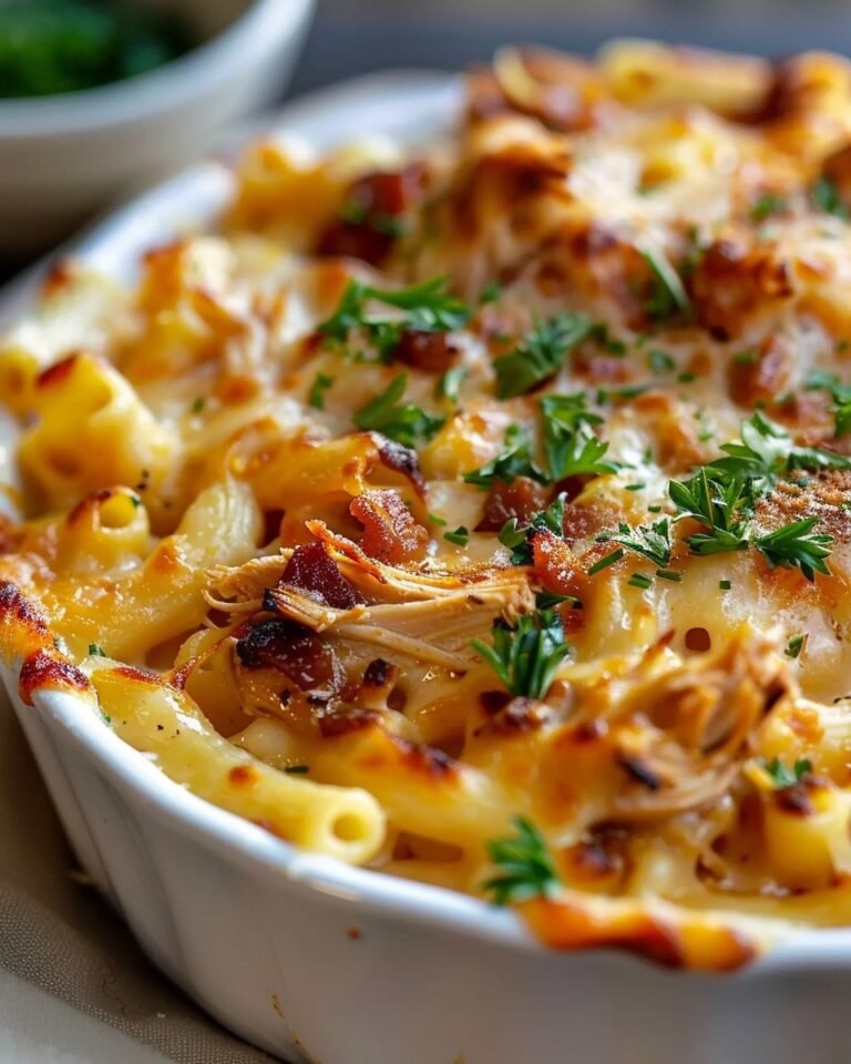BBQ Chicken Mac and Cheese
